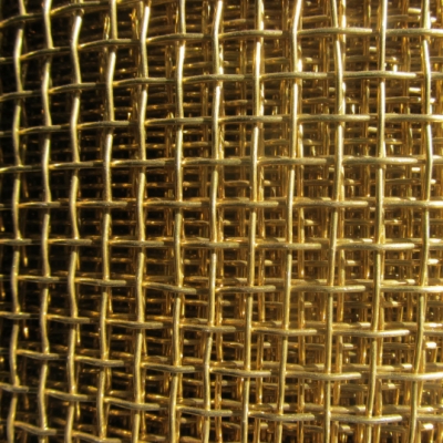 Brass Woven Screen